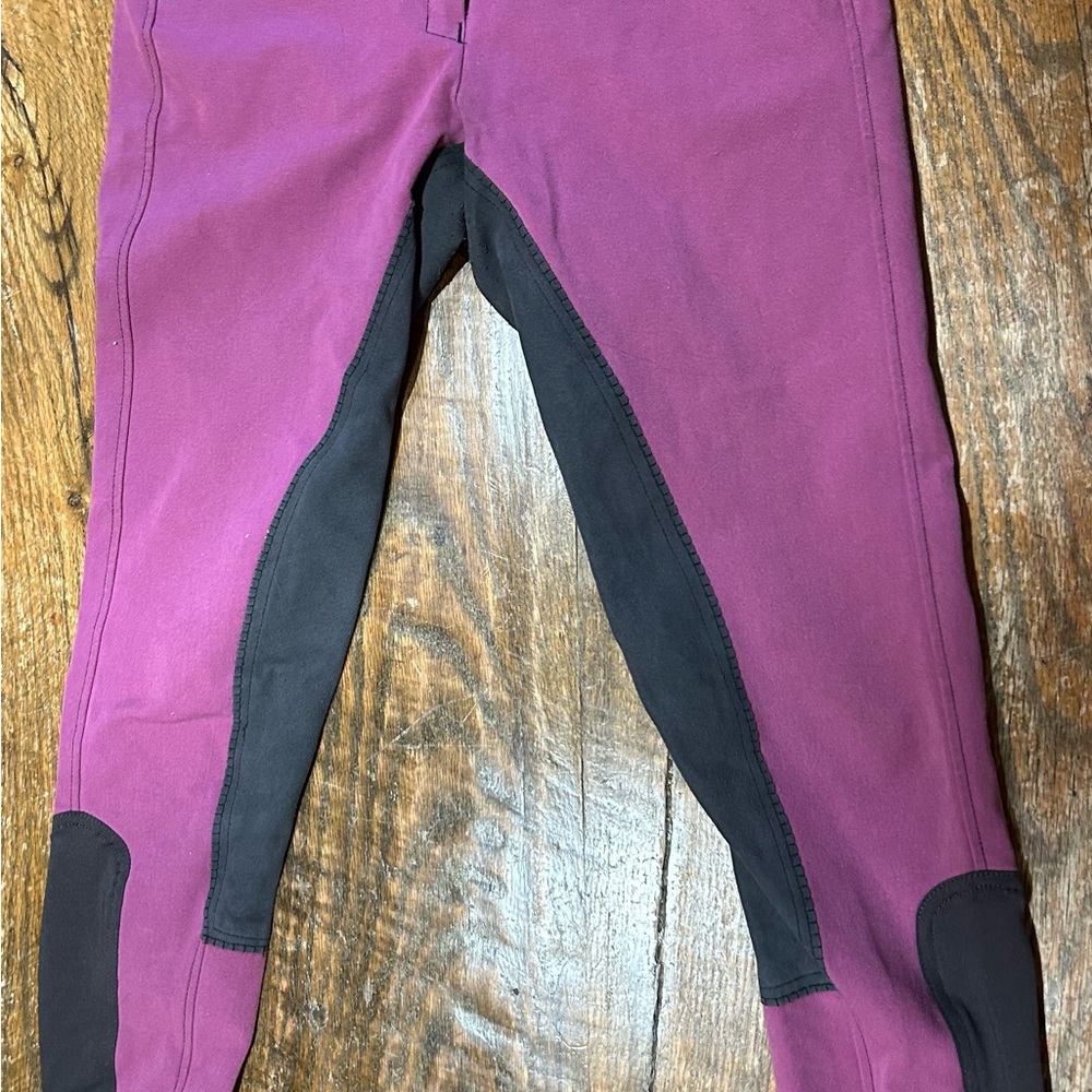 Womens Two-Tone Riding Pants